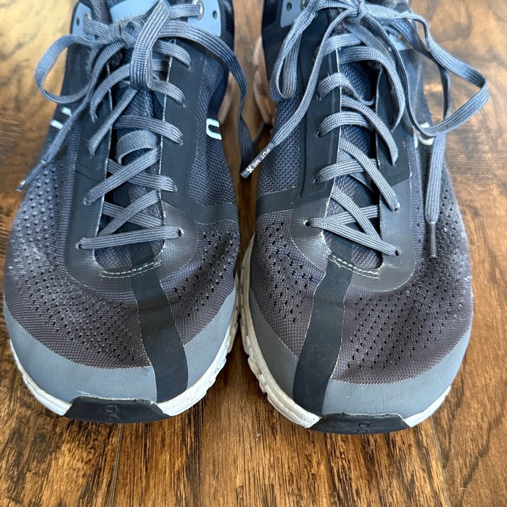 On Cloud Cloudflow Rock Rose Running Women's Black and Gray Shoes; size 9.5 - Picture 3 of 12